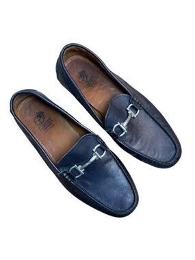 Cardiff Leather Bit Slip-On Loafers Men’s Shoes - EU Size 41 - EUC
